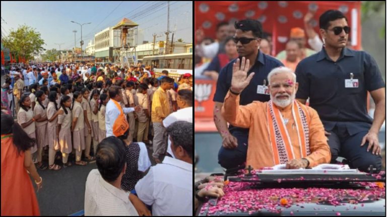 PM के रोड शो में स्कूल यूनिफॉर्म में दिखे बच्चे, तमिलनाडु पुलिस ने दर्ज कर दी FIR: मद्रास हाई कोर्ट ने लताड़ा, बोला- यह अपराध कैसे