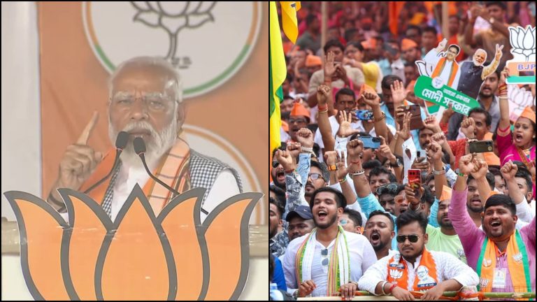 त्रिपुरा में PM मोदी ने कॉन्ग्रेस-कम्युनिस्टों को एक साथ घेरा: कहा- एक चलाती थी ‘लूट ईस्ट पॉलिसी’ दूसरे ने बना रखा था ‘लूट का अड्डा’