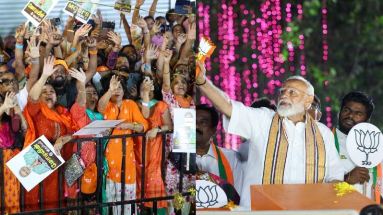 फूलों की वर्षा, शास्त्रीय नृत्य, नादस्वरम की गूँज, पौराणिक पात्रों की वेशभूषा में लोग… चेन्नई में ब्लॉकबस्टर रहा PM मोदी का रोडशो, महिलाओं-बच्चों में दिखा उत्साह