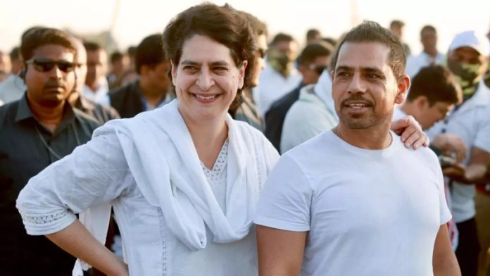 रॉबर्ट वाड्रा और प्रियंका गाँधी