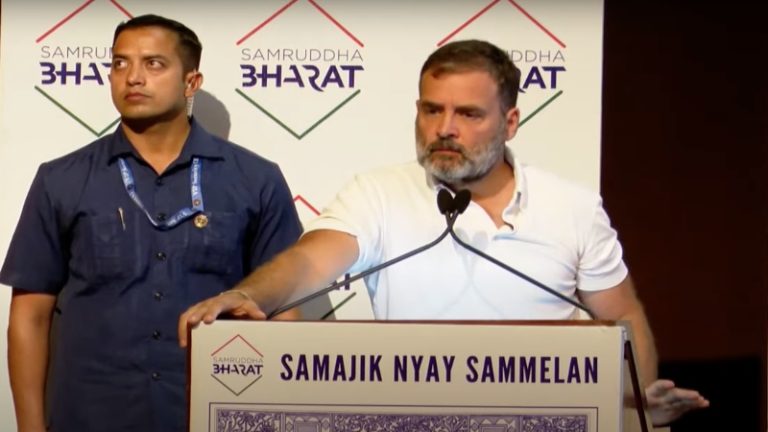 सत्ता में आते ही सबसे पहले होगी जाति जनगणना: राहुल गाँधी ने कहा- देश के 90% लोगों का मीडिया और न्यायपालिका में जगह नहीं