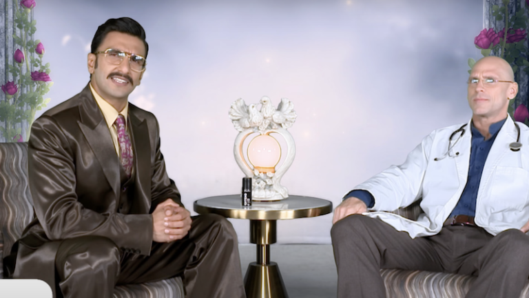 बीवी और गर्लफ्रेंड को संपूर्ण संतुष्टि, मर्दों के वीर्य विस्फोट में 5 से 7 गुना विलंब: पोर्न स्टार के साथ रणवीर सिंह का नया विज्ञापन
