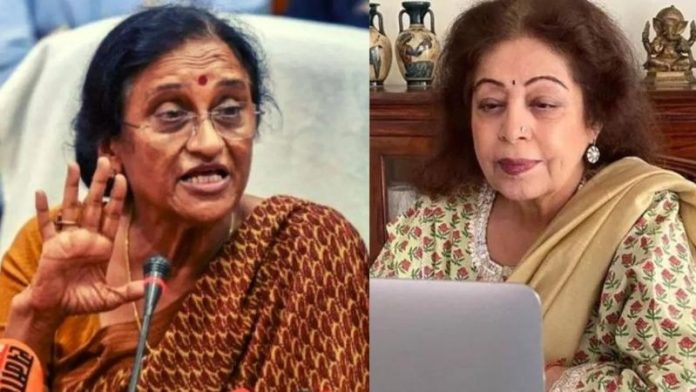 रीता बहुगुणा जोशी और किरण खेर