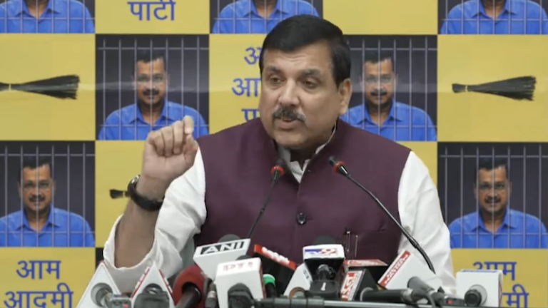 ‘PM मोदी CCTV से 24 घंटे देखते रहते हैं अरविंद केजरीवाल को’: संजय सिंह का आरोप – यातना-गृह बन गया है तिहाड़ जेल