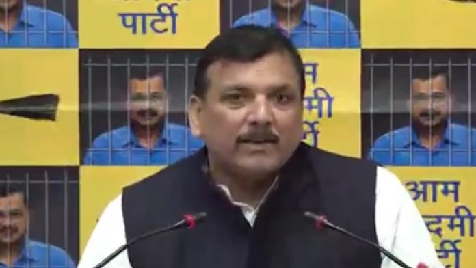 आप नेता संजय सिंह