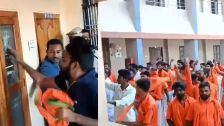 हनुमान दीक्षा ले रहे हिंदू छात्रों को मिशनरी स्कूल प्रशासन ने कक्षा में जाने से रोका, तनाव के बाद परिसर में तोड़फोड़, दोनों पक्षों ने दर्ज कराई FIR
