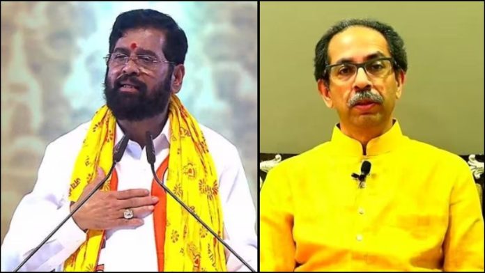 एकनाथ शिंदे उद्धव
