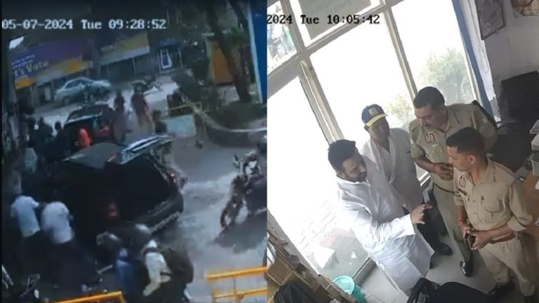 AAP विधायक अमानतुल्लाह खान के बेटे अनस की गुंडागर्दी, पेट्रोल पंप कर्मियों को पीटा: नोएडा में बाप-बेटे पर FIR, अलीगढ़ में भी कर चुका है मारपीट