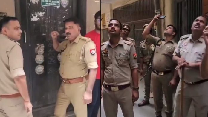 अमानतुल्लाह खान, यूपी पुलिस
