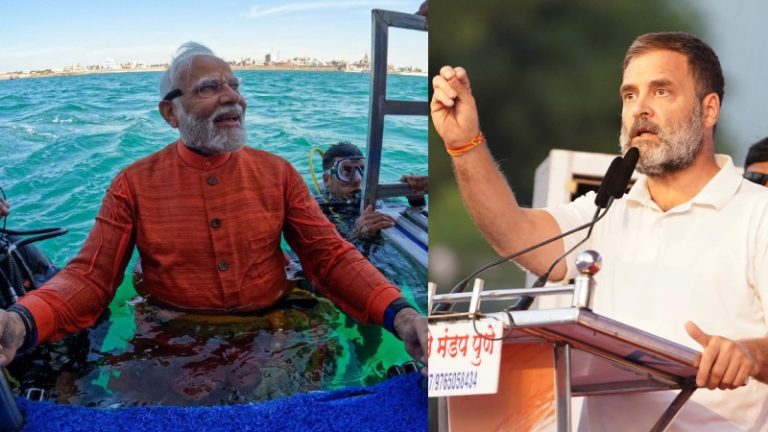 राहुल गाँधी ने फिर दिखाई हिन्दू घृणा: PM मोदी की भक्ति को बताया ड्रामा, भगवान श्रीकृष्ण की नगरी पर बरसे पूर्व कॉन्ग्रेस अध्यक्ष