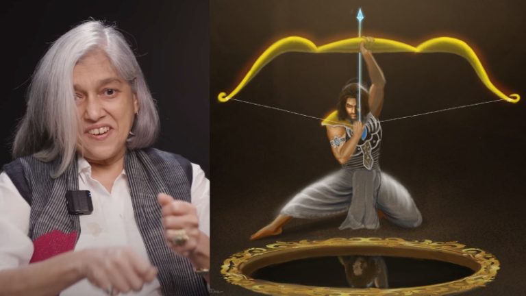 नसीरुद्दीन शाह की बीवी ने ‘चिड़िया की आँख’ वाली कथा का बनाया मजाक: हरिद्वार से लेकर मणिपुर और द्वारका तक घूमे थे अर्जुन, फिर भी उनके जीवन को बताया ‘नीरस’