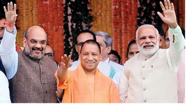 योगी आदित्यनाथ और अमित शाह के नाम पर केजरीवाल ने की राजनीति, गृहमंत्री ने ‘PM मोदी के नेतृत्व’ से दी पटखनी