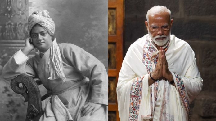 स्वामी विवेकानंद, PM नरेंद्र मोदी
