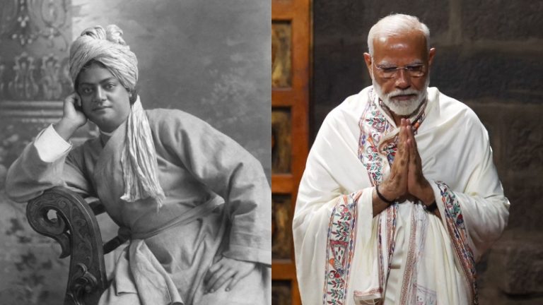 जहाँ माता कन्याकुमारी के ‘श्रीपाद’, 3 सागरों का होता है मिलन… वहाँ भारत माता के 2 ‘नरेंद्र’ का राष्ट्रीय चिंतन, विकसित भारत की हुंकार