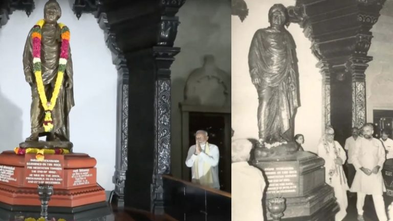 33 साल पहले जहाँ से निकाली थी एकता यात्रा, अब वहीं साधना करने पहुँचे PM नरेंद्र मोदी: पढ़िए ईसाइयों के गढ़ में संघियों ने कैसे बनवा दिया ‘विवेकानंद शिला स्मारक’
