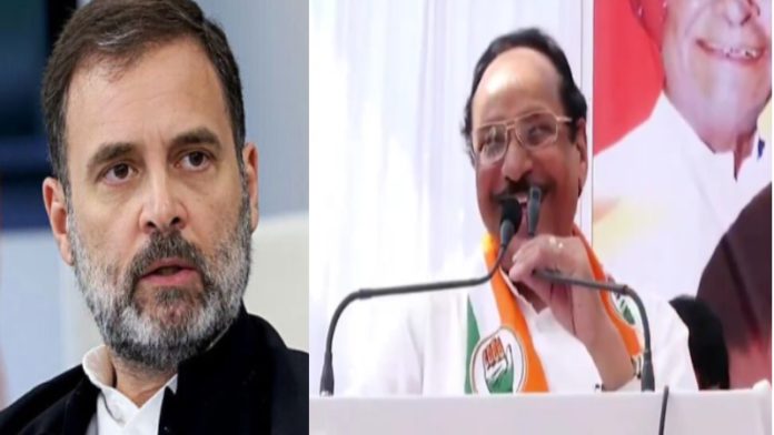 कॉन्ग्रेस नेता राहुल गाँधी और कांतिलाल भूरिया