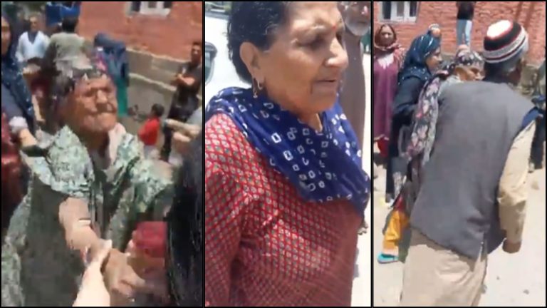 मुस्लिमों के बीच रहने को कश्मीर लौटा एक हिंदू परिवार, चुनावी नतीजों के बाद वही हुआ जो आप सोच रहे हैं: देखिए Video, पुलिस बोली – सरकारी जमीन को लेकर हुआ झगड़ा