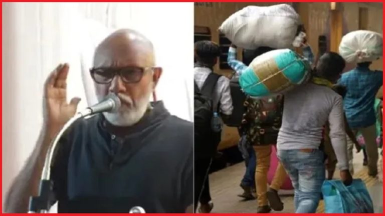 बाहुबली के ‘कटप्पा’ ने यूपी-बिहार के मजदूरों का उड़ाया मजाक, कहा- ‘इन्हें द्रविड़ियन बनाओ, आत्म सम्मान समझाओ’: ‘सनातन मिटाने’ का भी किया था समर्थन