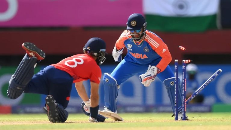 T20 World Cup 2024 के खिताबी मुकाबले में भारत, इंग्लैंड को फिरकी के जाल में फंसाकर 68 रनों से हासिल की बड़ी जीत: फाइनल में दक्षिण अफ्रीका से टक्कर
