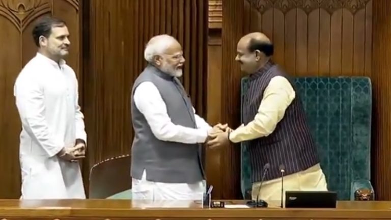 लोकसभा की पहली बाजी PM मोदी ने जीती, ध्वनिमत से अध्यक्ष चुने गए BJP सांसद ओम बिरला: उम्मीदवार उतारकर भी वोटिंग की हिम्मत नहीं जुटा पाया INDI गठबंधन