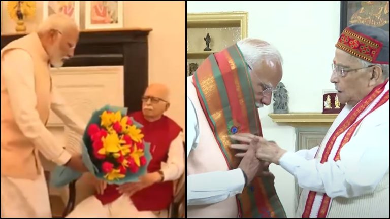NDA का नेता चुने जाने के बाद नरेंद्र मोदी ने आडवाणी-मुरली मनोहर का लिया आशीर्वाद,9 जून को तीसरी बार प्रधानमंत्री पद की लेंगे शपथ