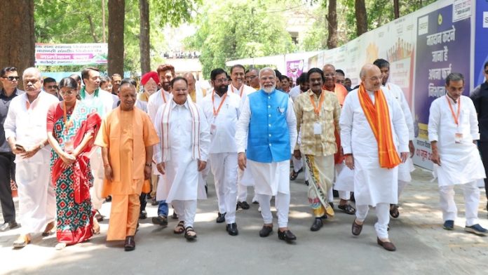 PM नरेंद्र मोदी, गठबंधन साथी
