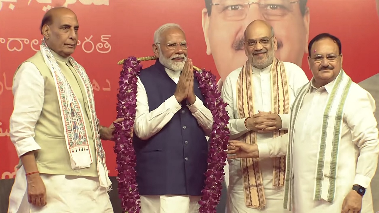 लोकसभा चुनाव 2024 दिल्ली, एमपी समेत कई राज्यों में BJP ने किया क्लीन