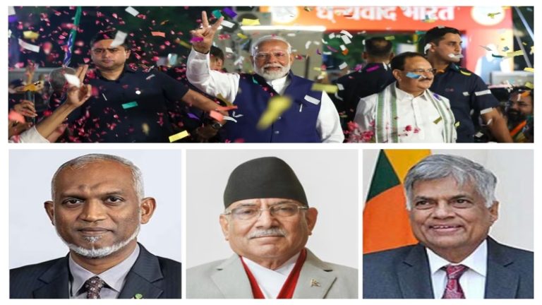 मोदी सरकार 3.0: पीएम मोदी के शपथ ग्रहण समारोह में चीन को घेरने की रणनीति, पड़ोसी देशों के राष्ट्राध्यक्ष रहेंगे शामिल