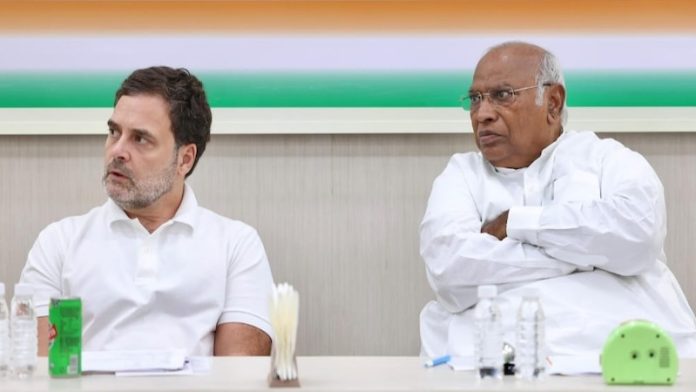 राहुल गाँधी, मल्लिकार्जुन खड़गे, कॉन्ग्रेस