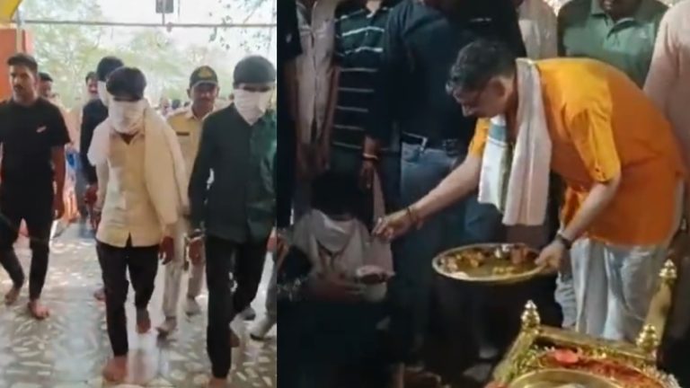 ‘हे माँ, हमें माफ़ कर दो, गलती हो गई कि यहाँ चोरी की’: गिरफ्तार होते ही चोरों के गिरोह का हुआ हृदय-परिवर्तन, मंदिर में जाकर लिया कभी चोरी न करने का संकल्प
