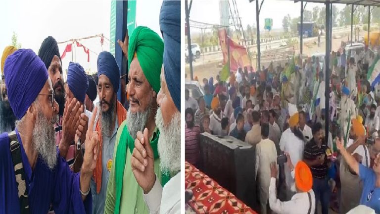 किसानों के आंदोलन से तंग आ गए स्थानीय लोग: शंभू बॉर्डर खुलवाने पहुँची भीड़, अब गीदड़-भभकी दे रहे प्रदर्शनकारी