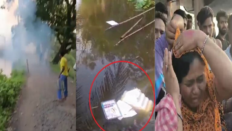 पश्चिम बंगाल में EVM-VVPAT की लूट, संदेशखाली और भाँगड़ में बमबाजी: महिलाओं को धमकाकर TMC के लिए वोट डलवा रहे पार्टी के गुंडे