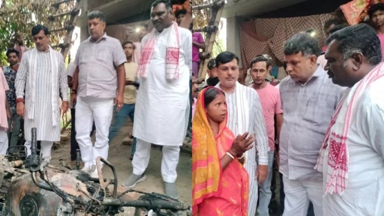 झारखंड के जिस गाँव में बकरीद पर गोवंश की हत्या का आरोप, वहाँ पहुँचे भाजपा नेता: कहा- बांग्लादेशियों को बसाने के लिए स्थानीय लोगों पर हो रहे हमले, पीड़ितों का जाना हाल