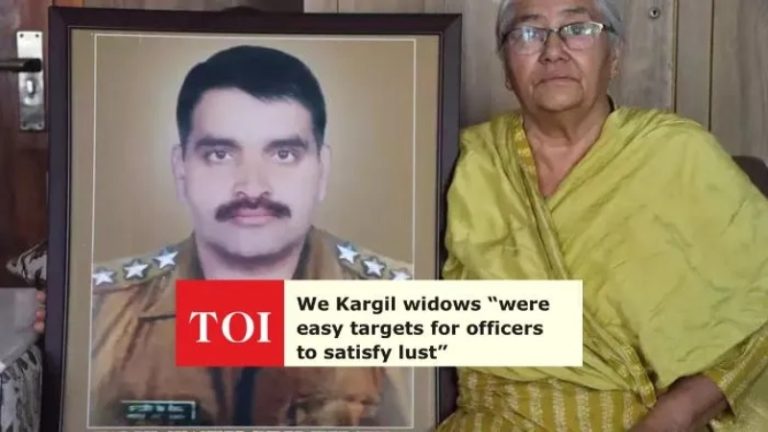 Times of India के अनुसार आर्मी अफसर बलिदानियों की विधवाओं से करते हैं ‘सेक्स’ की माँग: फर्जी हेडलाइन से छाप दी रिपोर्ट, बवाल के बाद बदला