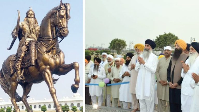 अंग्रेजों के टकलों पर मला गुलाल, इस्लामी आक्रांताओं से कोहिनूर वापस लिया: पाकिस्तान में फिर लगी महाराजा रणजीत सिंह की प्रतिमा, कट्टरपंथियों से बचाने के लिए सुरक्षा होगी सख्त