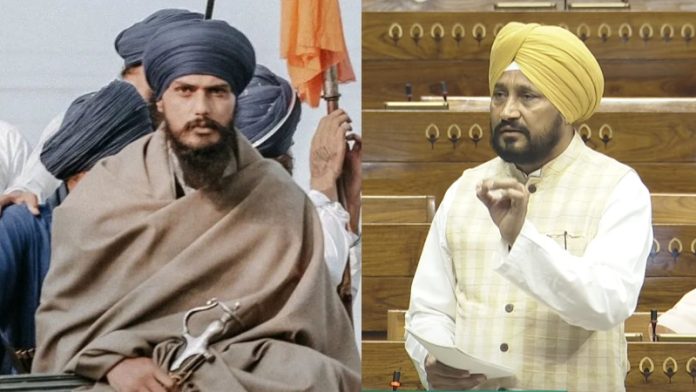 चरणजीत सिंह चन्नी, अमृतपाल, संसद, खालिस्तानी