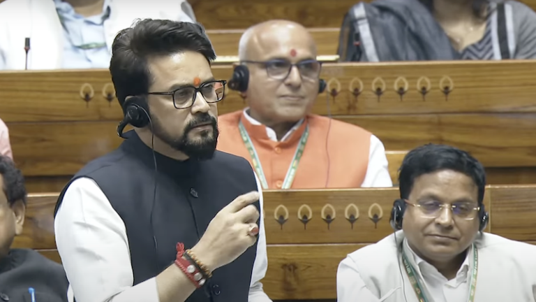 ‘अंकल सैम’ से लेकर ‘अंकल सोरोस’ तक, महाभारत से लेकर कॉन्ग्रेस के घोटालों तक… संसद में अनुराग सिंह ठाकुर ने राहुल गाँधी को चखाया ‘हलवा’, बोले – जिसकी जाति पता नहीं वो…