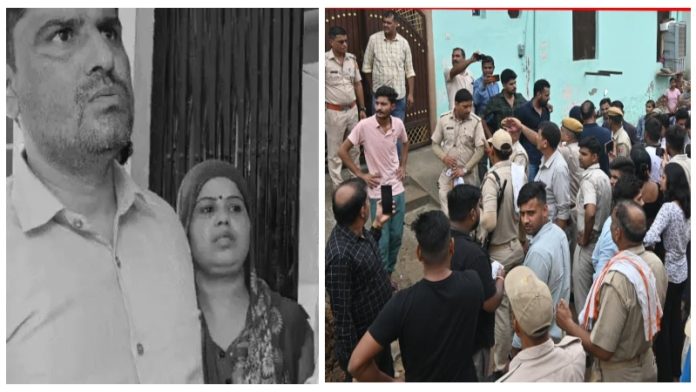 आरोपित रविंद्र, उसकी पत्नी और चंगाई सभा