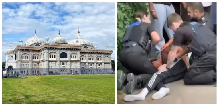 ब्रिटेन के गुरुद्वारे में माथा टेकने के बहाने घुसा नाबालिग, कटार उठाकर श्रद्धालुओं पर कर दिया हमला: 2 सिख युवतियाँ घायल, पुलिस ने आरोपित को दबोचा