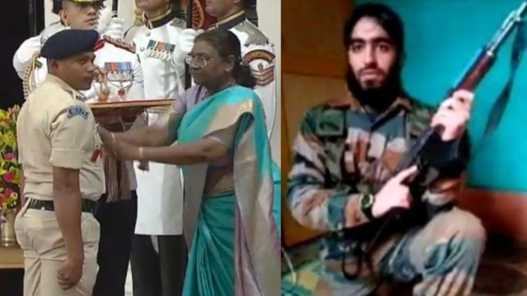 A++ आतंकी सैफुल्लाह के एक हाथ में बंदूक और दूसरे में ग्रेनेड, फिर भी जान की परवाह किए बिना गामित मुकेश कुमार ने मार गिराया: अब मिला ‘शौर्य चक्र’