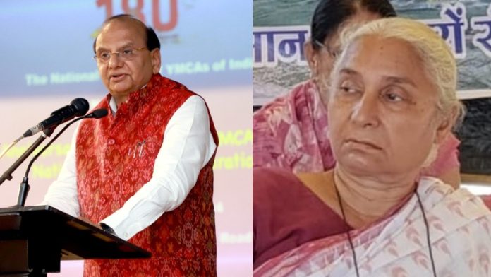 दिल्ली LG VK सक्सेना, मेधा पाटकर