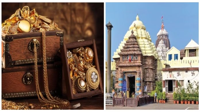 जगन्नाथ मंदिर और खजाने की प्रतीकात्मक तस्वीर