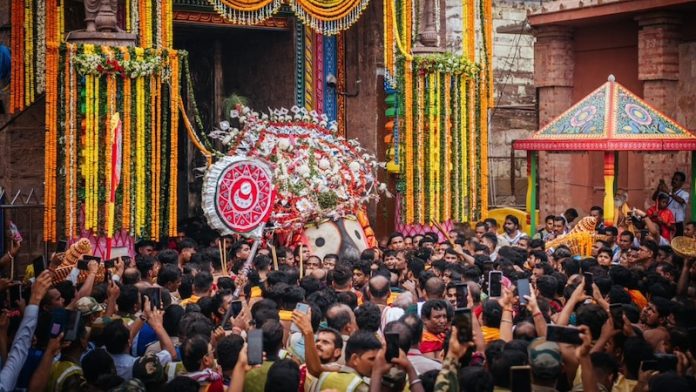 महाप्रभु जगन्नाथ रथयात्रा, पुरी, ओडिशा
