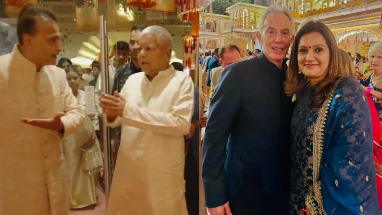 लालू यादव ने हाथ जोड़ अनिल अंबानी को किया प्रणाम, प्रियंका चतुर्वेदी ने एन्जॉय किया ‘यादगार क्षण’: अनंत अंबानी की शादी में I.N.D.I. नेताओं का जमावड़ा, सलमान खुर्शीद भी दिखे खुश