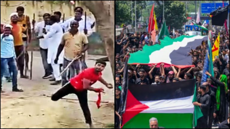 प्रयागराज, धनबाद, भीलवाड़ा, श्रीनगर… कहीं भगवा को रौंदा, कहीं चले पत्थर, कहीं लहराया फिलिस्तीन का झंडा: मुहर्रम पर ताजिए का जुलूस ही नहीं निकला, देशभर में उपद्रव-बवाल भी हुआ