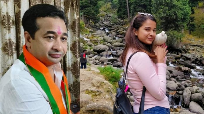नितेश राणे, दिशा सालियान