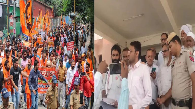 नूहँ में ब्रज जलाभिषेक यात्रा के बीच बिट्टू बजरंगी को हत्या की धमकी: हिन्दू संगठनों ने पंचायत कर सौंपा ज्ञापन, मुस्लिमों बोले – बाहरियों की एंट्री बैन हो