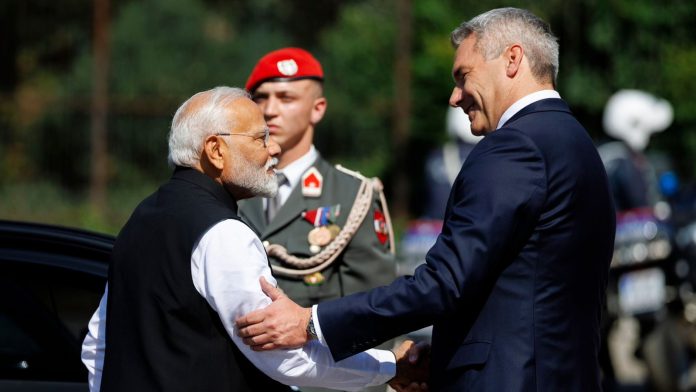 मोदी ऑस्ट्रिया