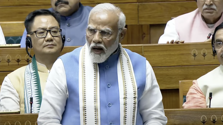 ‘तुष्टिकरण ने देश को तबाह किया, 2014 से पहले निराशा के गर्त में डूब चुका था देश’: संसद में गरजे PM मोदी, कहा – हिंदुस्तान के कोने-कोने में होते थे आतंकी हमले