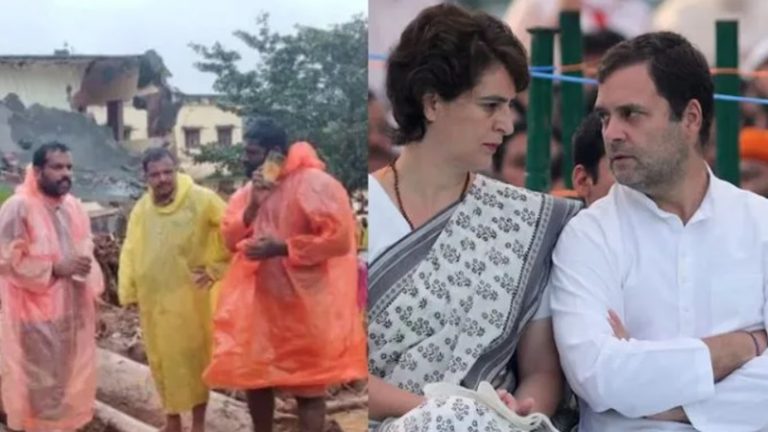 वायनाड की तबाही पर मोदी सरकार ने पहले ही दे दी थी चेतावनी, अब सेवा में जुटा है RSS; लेकिन नामदारों (राहुल गाँधी+प्रियंका वाड्रा) के पास पीड़ितों के लिए समय नहीं